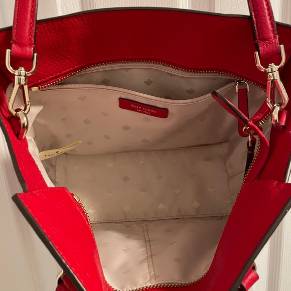 Red Kate Spade crossbody - Picture 5 of 7